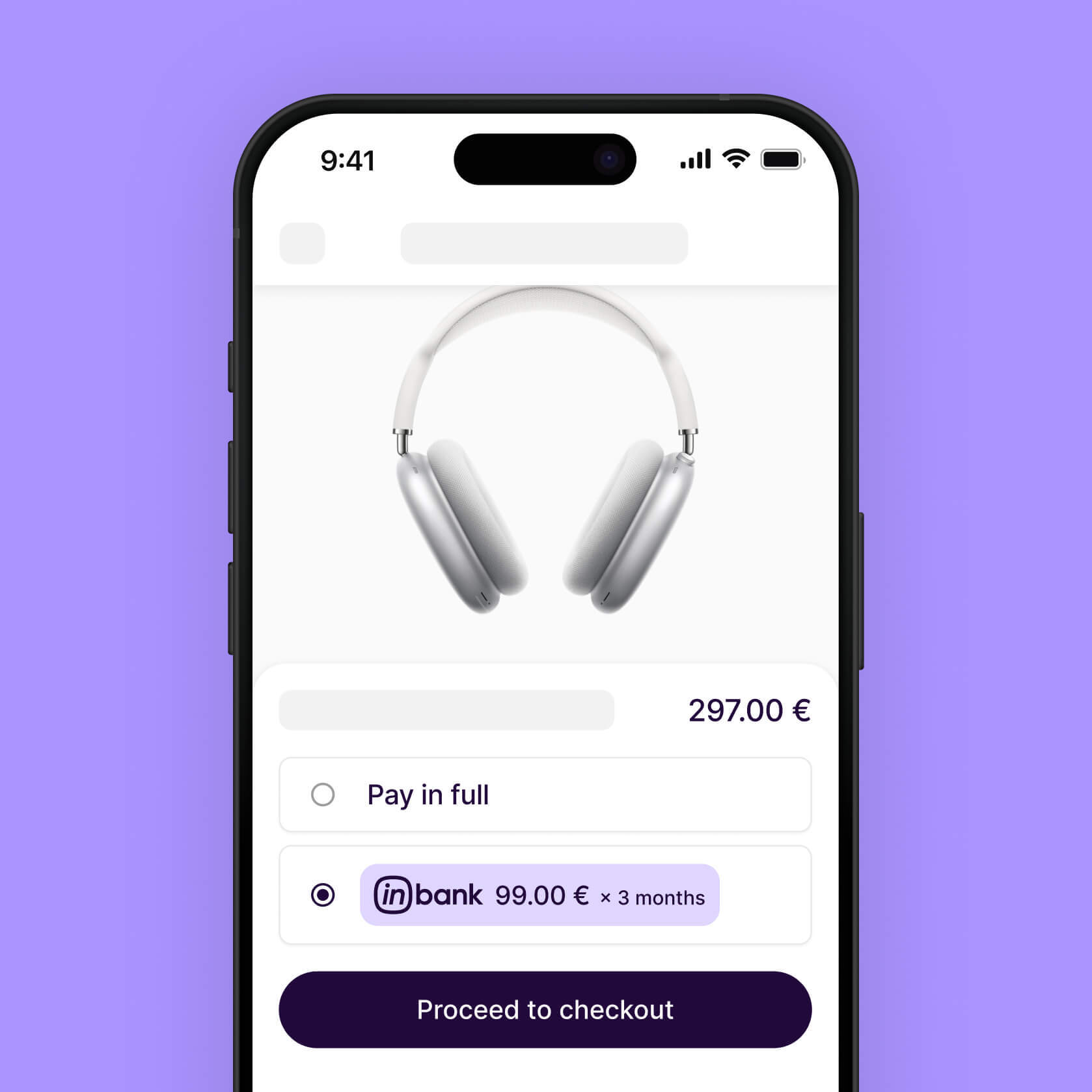 A person at a shop picking out a mobile device